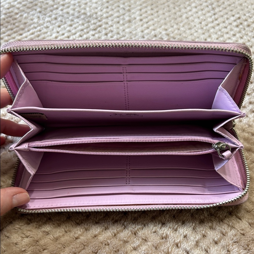 Coach Waverly Zip Around Wallet - Picture 3 of 8